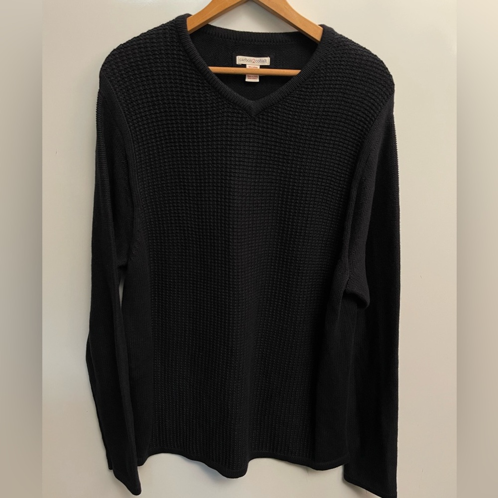 Men's Serendipity Sweater carbon2cobalt NWOT